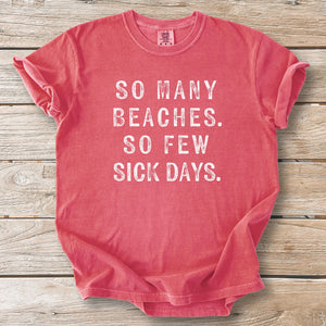 So Many Beaches Tee