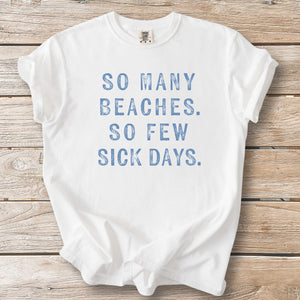 So Many Beaches Tee