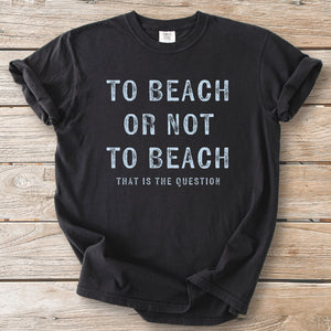 To Beach Stamp Tee