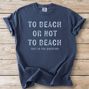 To Beach Stamp Tee