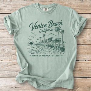 Venice Beach Landmark Tee