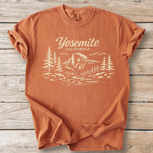 Yosemite Landmark Tee